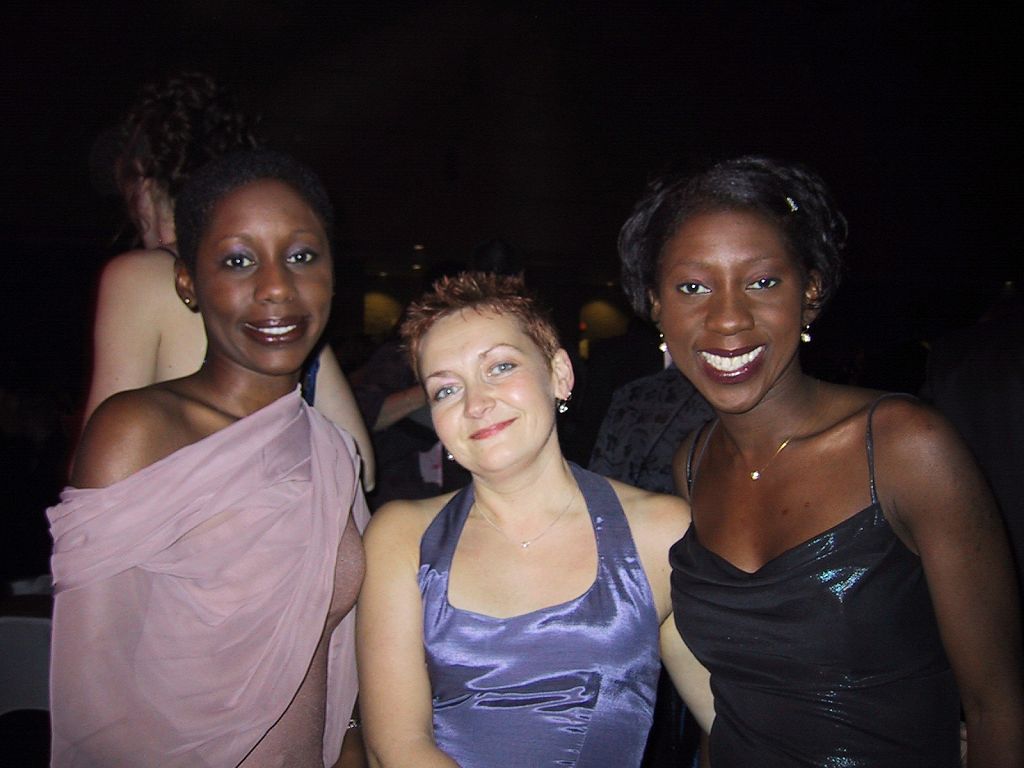 (L to R) Shelene, Smush and Donna: the Three Graces