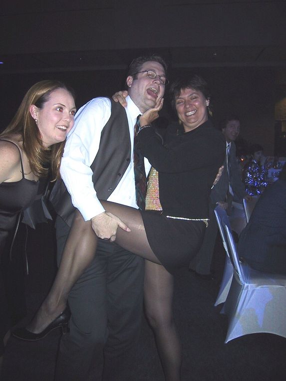 There's Rob, and Kim, but who's that on the side?
