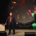 [Bill about to ravage Dame Edna]