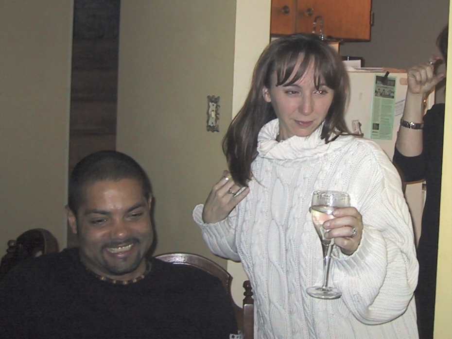 Barb and Mark (and Sister Pat saying 