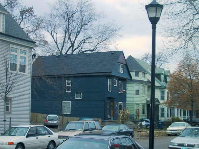 Blue house