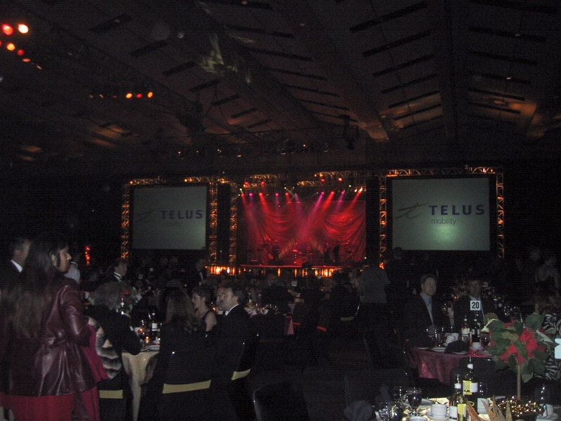 The stage